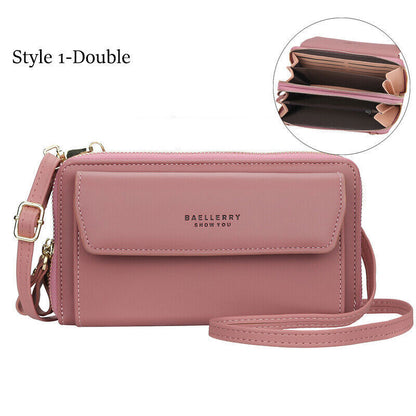 Women Pu Leather Shoulder Bags Female Handbags Holders Ladies Crossbody Bags