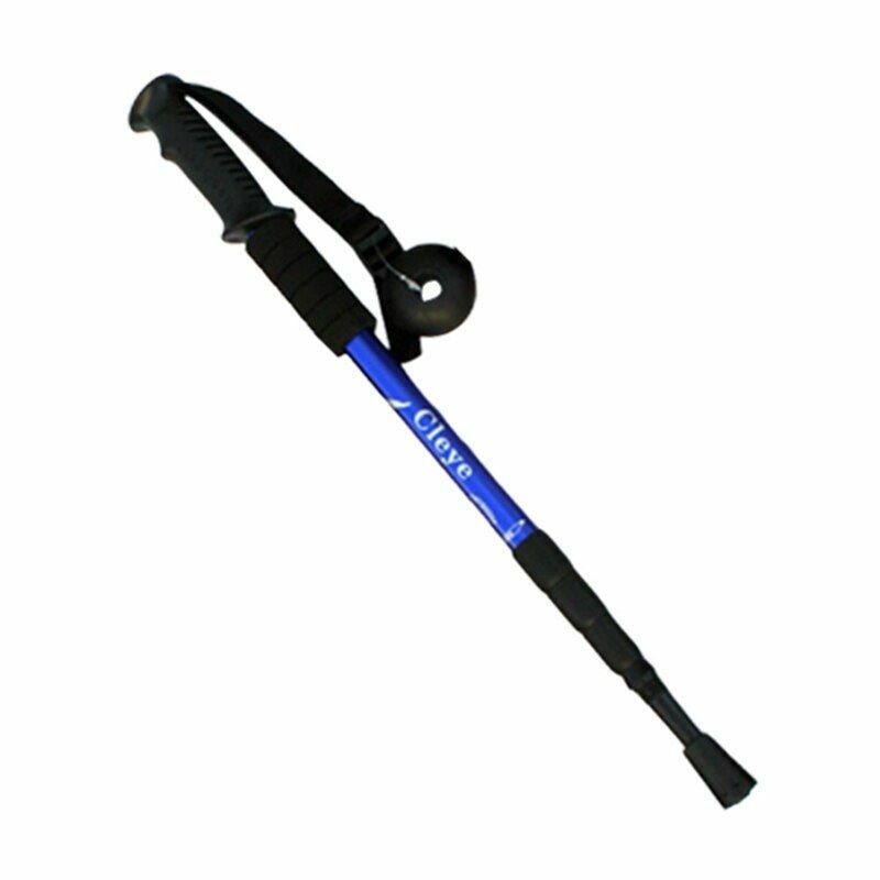Nordic Walking Pole 4 Section Anti Shock Trekking Poles Telescopic Sticks Hiking