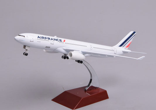 Air France AIRBUS A330 Aircraft Plane Diecast Airplane Model 20CM Collection