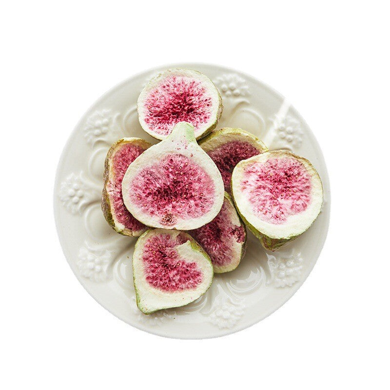 Bulk Ready-to-Eat Fruit Crisps, FD Freeze-Dried Figs, Dried Fruit Snacks,