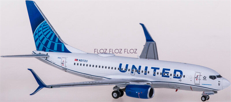 for NG Models for United Airlines for Boeing 737-700 N21723 1:400 Airplane Model