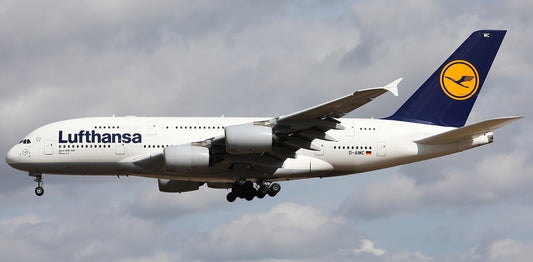 1:400 HX Lufthansa Airbus A380-800 D-AIMC Airplane Diecast Aircraft Plane Model