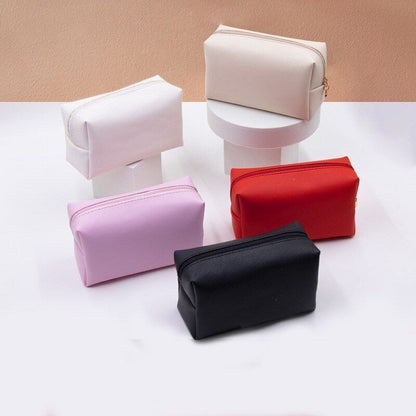 Travel Makeup Bags Synthetic Leather Make Up Pouch Wash Toiletry Organizer Bags