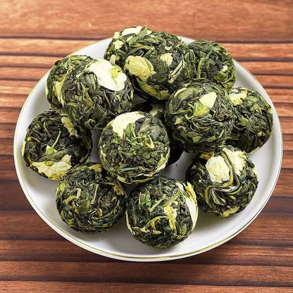 100g Authentic Jasmine Dragon Pearl 2025 Strong Aroma Type High-quality GreenTea