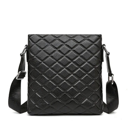 Man Messenger Business Shoulder Bags Cowhide Crossbody Male Men's Handbag
