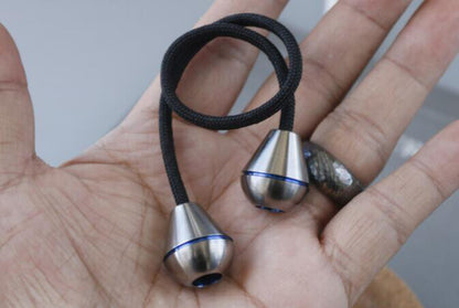 Begleri Knucklebone Fidget Toy Finger Skill Exercise Paracord Stress Worry Bead