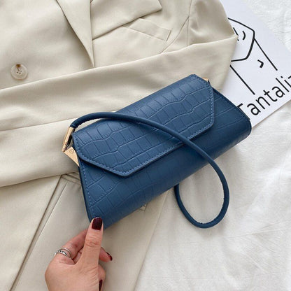 Retro Handbag Synthetic Leather Shoulder Totes Bag Portable Underarm Purse Bags