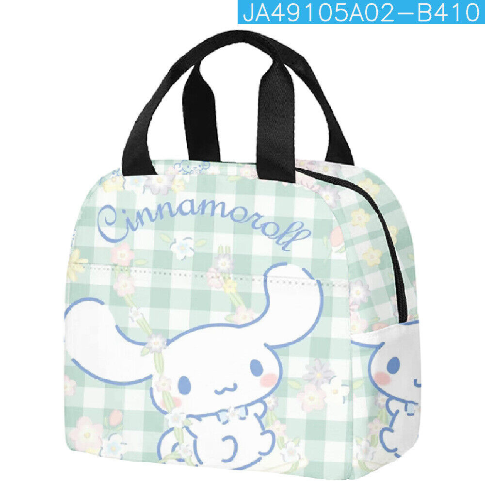 Cinnamoroll Insulated Lunch Bag Handbag Thermal Leakproof Insulated Lunch Box