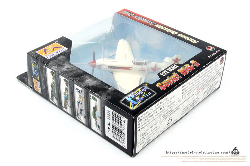 1/72 Soviet MIG-3 Fighter Moscow 1942 MiG-3 Aircraft Model