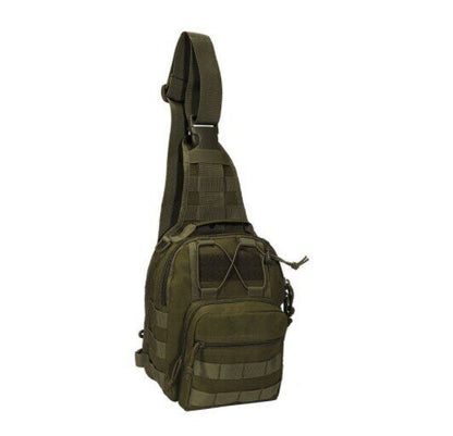 Men's Tactical Chest Bag Outdoor Hiking Climbing Backpack 600D Shoulder Bag