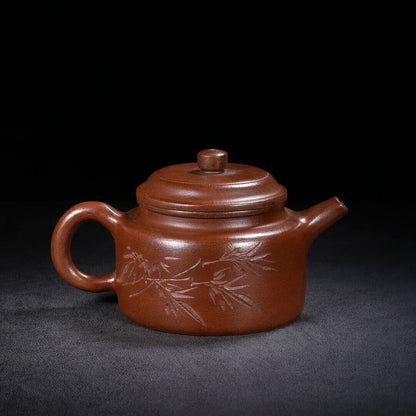 Chinese Yixing Zisha Clay Handmade Exquisite Teapot （徳钟 底款：顾景舟）