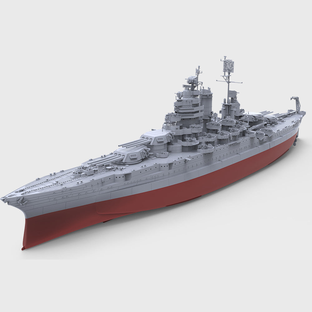 1/600 Model USS New Mexico Class Mississippi (BB-41) 1945 Battleship Full Hull