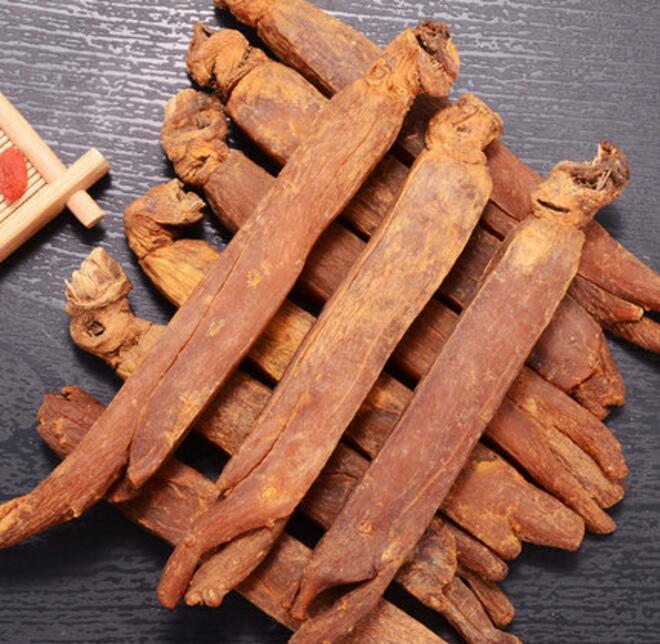 10 Years 4pcs Dry Ginseng Root 100g, Korean Red Ginseng,Health Of Chinese Herbal