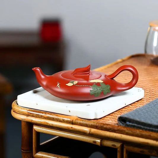 Chinese Yixing Purple Clay Teapot Dahongpao Tea Pot Teapots Handmade Stone Kett