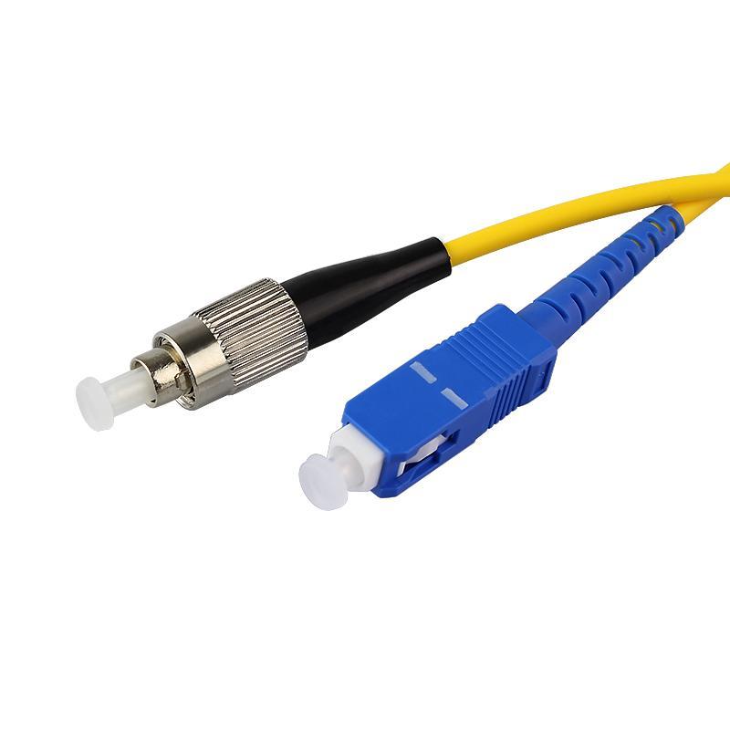 10pcs Fiber Optic Patch Cord SC-FC 3.0m SM Simplex 3.0mm Dia Jumper Cable