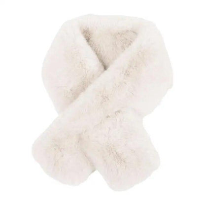 Double Sides Real Rex Rabbit Fur Scarf Neck Collar Scarves Neckerchief Stole