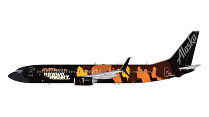 1:200 Geminijets Alaska BOEING B737-900ER Airplane Diecast Aircraft Model