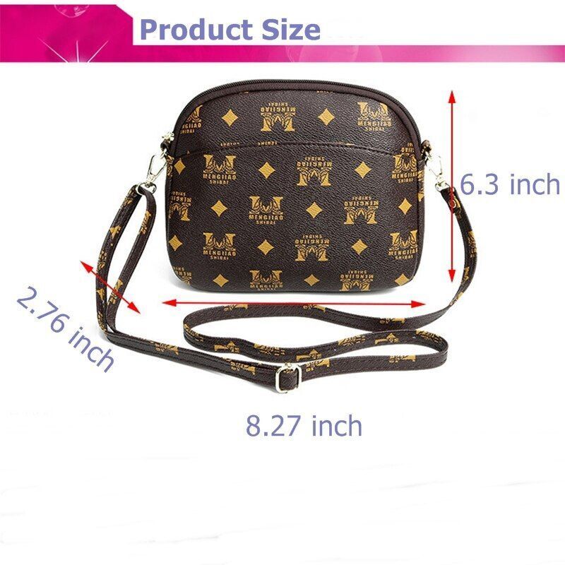 Shoulder Bags Synthetic Shell Bag Adjustable Strap Purse 8.27*2.76*6.3 inch 1 PC