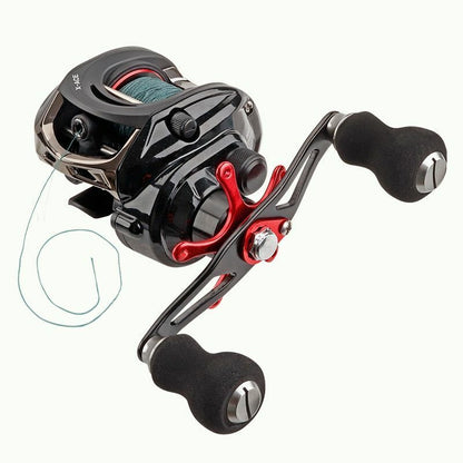 Baitcasting Fishing Reel Equipped Strands Line Braking Power Quality Ultra Light