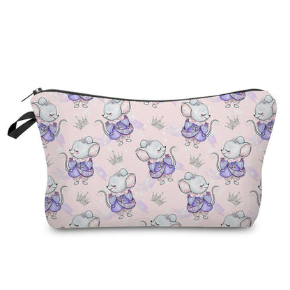 Makeup Bags Dancer Print Cosmetic Case Toiletries Organizer Traveling Polyester