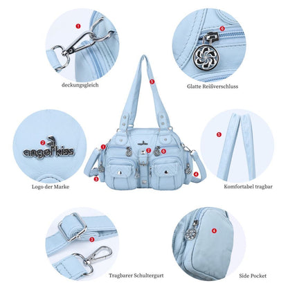 Handbags Satchel Handbag Synthetic Shoulder Bag Dumpling Multi-pockets Purse 1PC