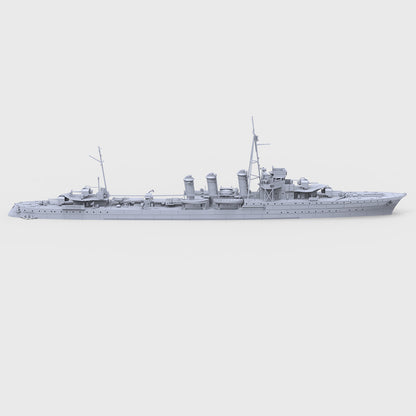 SSMODEL SSC700745 1:700 Model Bourrasque-Class,French Destroyer Bourrasque, 1939