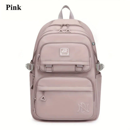 Students Backpack Nylon Double Shoulder Bag Fashion Travel College Bag