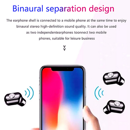 TWS LED Mini Wireless Bluetooth 5.0 Earbuds Stereo Earphones Headphones Headset