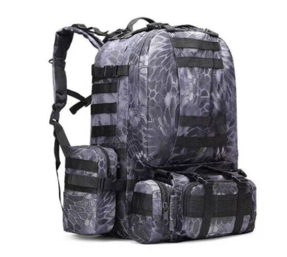 50L Tactical Backpack Men Sport Tactical Bag Hiking Travel Laptop Backpacks