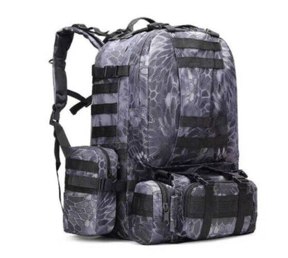 50L Tactical Backpack Men Sport Tactical Bag Hiking Travel Laptop Backpacks