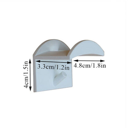 1PC Hat Sticky Hook Door Wall Closet Storage Hanger Wall Mount Hats Organizer