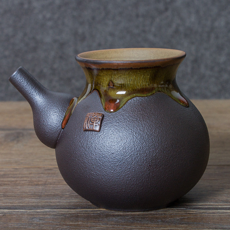 270ml Japanese Ceramic Tea Pitchers Porcelain Chahai Tea Accessories