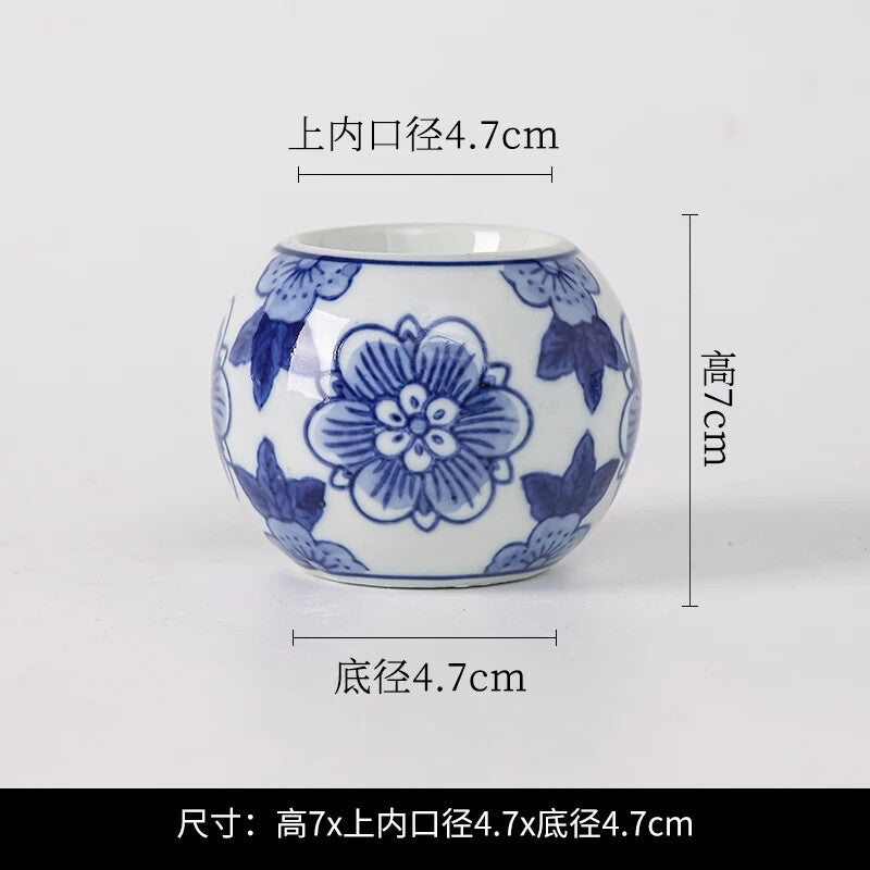 Blue and White Porcelain Ceramic Household Dining Table Desktop Decoration