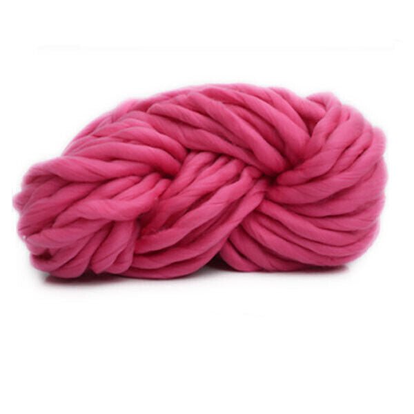 Hot Sale 250g Chunky Wool Yarn Bulky Arm Knitting Wool Roving Crocheting Yarn