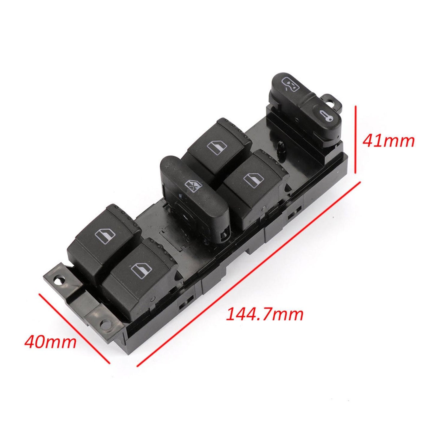 Locking Window Panel Switch Master Door for VW Golf Jetta Bora MK4 Passat B5