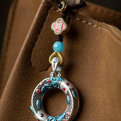 New Good Luck Keychain Feng Shui Amulet Luck Car Keychain