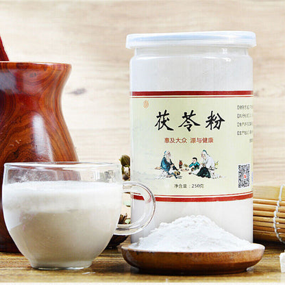 250g New Poria Cocos Fuling Tuckahoe Powder Chinese Mecidine Traditional Herbal