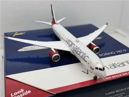 GeminiJets VIRGIN ALLANLIC FOR BOEING B787-9 G-VZIG 1/400 plane Pre-built Model