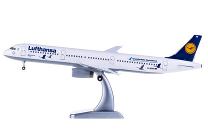 1:200 Hogan Lufthansa AIRBUS A321 Passenger Aircraft ABS Plastic Plane Model