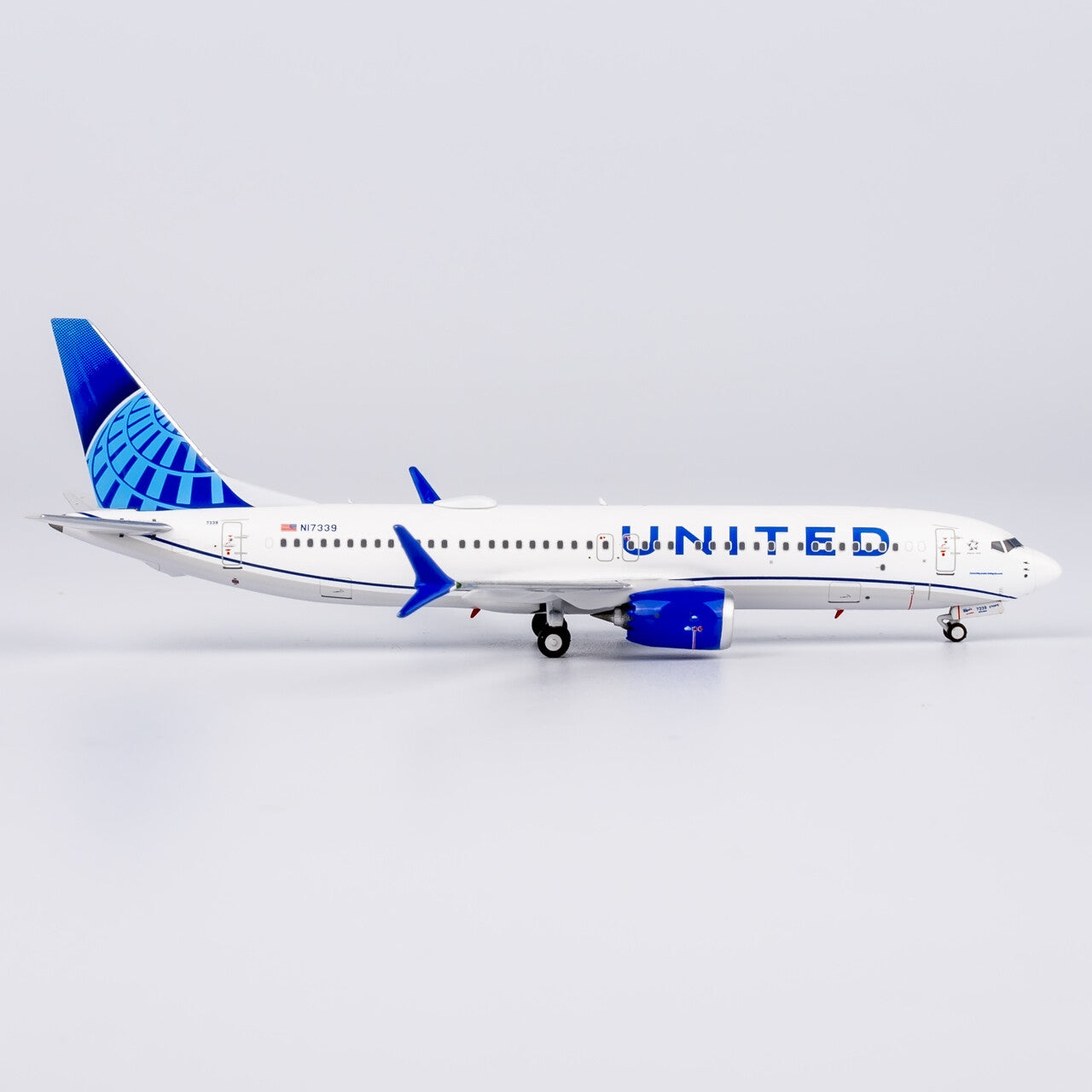 1:400 NG Models United Airlines Plane Boeing 737 MAX 8 Diecast Aircraft Model