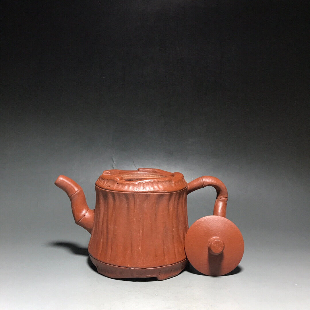 Chinese Yixing Zisha Clay Handmade Exquisite Teapot（树桩 底款：顾景舟）