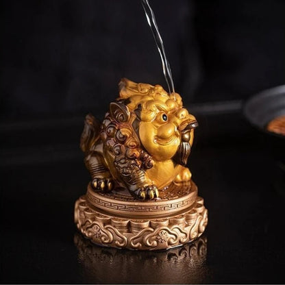 Resin Color Changing Tea Pet Ornament PI Xiu Tea Table Tea Tray Kung Fu Teaware