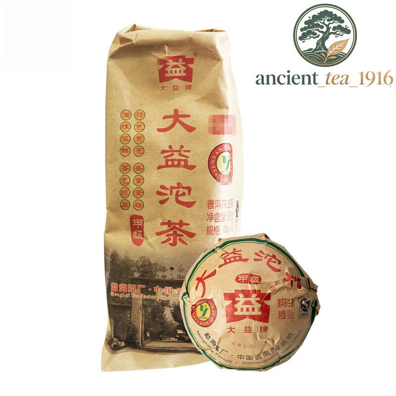 500g TAETEA 2009 Jia Ji Tuo Cha Tea Dayi Raw Puer Tuocha Aged Pu-erh Sheng Pu'er