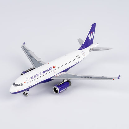1:400 NGmodels West Air Airbus A319 Passenger Airplane Diecast Model