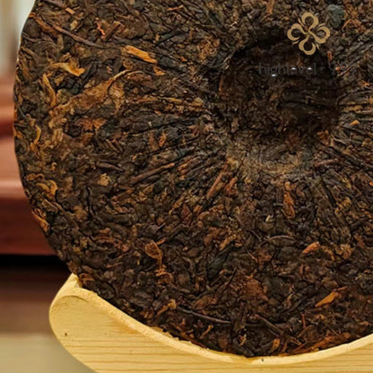 Pu'er Tea Ripe Shu Cha Cake 357g 10 Year Aged Bing Dao Ancient Tree Yunnan