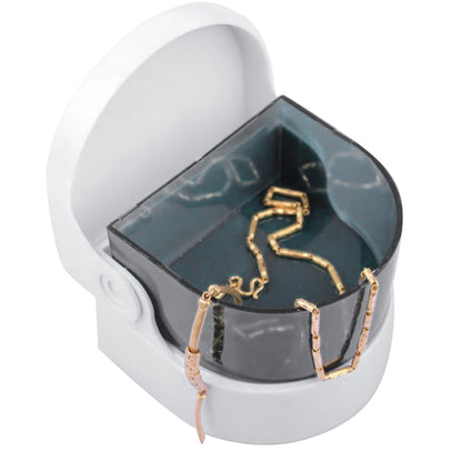 Sonic Cleaner Denture Cleaning Vibration Bath Compact Cordless Sonic Cleaner