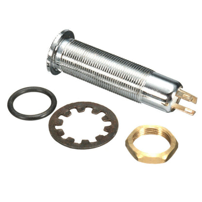 Copper Guitar Jack Mono Active Barrel Jack Socket for Electric Guitar Bass