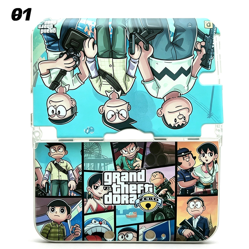 12 Designs Snap on Case Cover Shell For Nintendo Old model 3DS XL/ 3DS LL