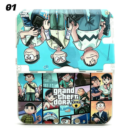 12 Designs Snap on Case Cover Shell For Nintendo Old model 3DS XL/ 3DS LL
