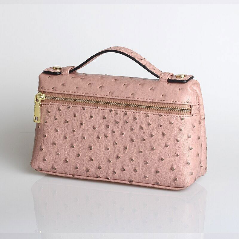 Pattern PU Leather Clutch Bag Women Trendy Make Up Handbag Purse Bag